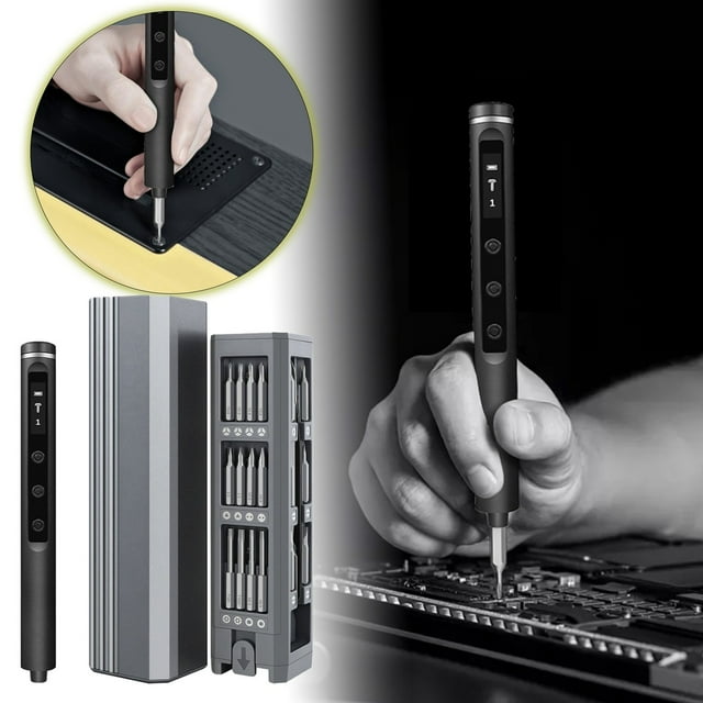 ERK Mini Screwdriver With Bits And Storage Precision For Electronics Mobile Phones Cameras Laptops