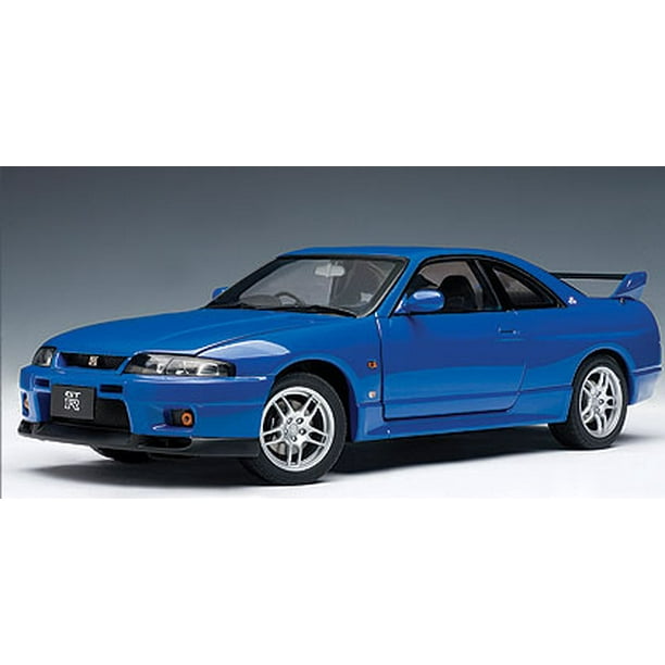 Nissan Skyline Gt R R33 Lm Limited In Champion Blue Diecast Model Car In 1 18 Scale By Autoart Walmart Com