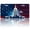 American Flag, variant on USA 250th Anniversary License Plate, Personalized Bald Eagle Splatter Car Front License Plate Cover, Car Decor Accessory Stainless Aluminum Metal Rust-Proof Car Plate Novelty Vanity Tag 6 X 12 Inch