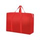 thumbnail image 4 of Bolsa de mudanza, bolsa de lona, multifuncional, portátil, con asas, organizador de embalaje, bolsa de almacenamiento para viajes, dormitorios, sótano 78x55x25 cm Rojo, 4 of 8