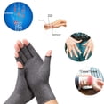 thumbnail image 4 of Guantes de compresión para artritis Dream Lifestyle: los mejores guantes unisex sin dedos con infusión de cobre para síndrome del túnel carpiano, RSI, artritis reumatoide, tendinitis, dolor de manos,, 4 of 8