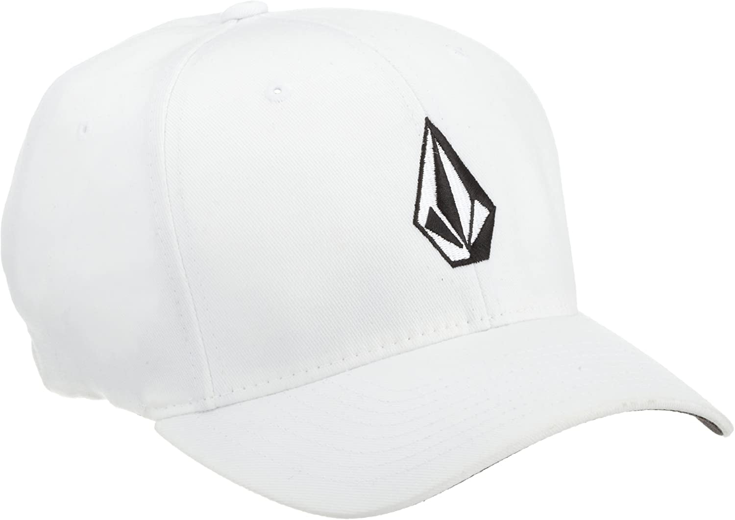 white volcom hat