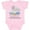AD-Pink, variant on My Titi Loves Me to the Moon and Back Elephant Family Boys or Girls Baby Bodysuit