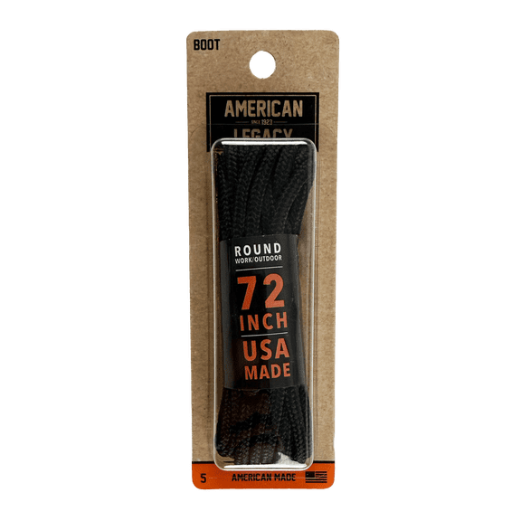 American-Legacy Boot Wax Black 72"