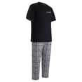 thumbnail image 4 of Pijama George para Caballero Set Playera Manga Corta Negro con Pantalón Talla G 2 Piezas, 4 of 4