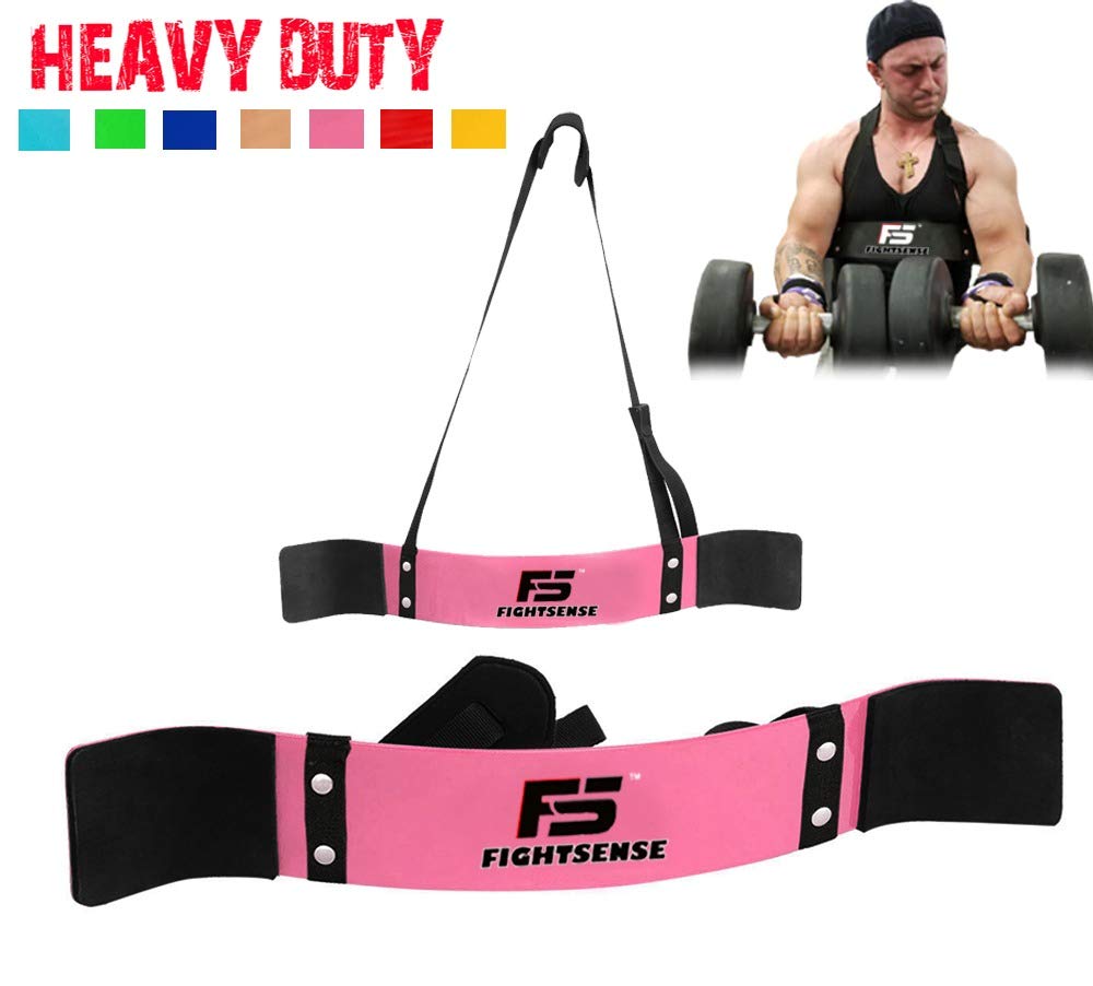 FIGHTSENSE Arm Blaster Biceps Curl Triceps Muscle Isolator Bomber