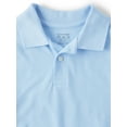 thumbnail image 2 of The Children's Place Boys Uniform Short Sleeve Pique Polo, Sizes XS-XXL, 2 of 3