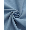 thumbnail image 4 of Light Wash Denim Tiered Ruffle Skirt A-Line Mid-Length Casual, 4 of 4