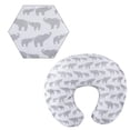 thumbnail image 3 of Fundas de almohada de lactancia, elefante Fundas de almohada de lactancia para niños y niñas, fundas de almohada de lactancia de animal para recién nacidos, 3 of 5