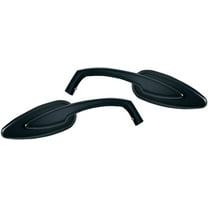 Kuryakyn Teardrop Mirrors, Black