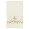 thumbnail image 2 of Authentic Hotel and Spa  Cream Turkish Cotton Scrollwork Embroidered Bath Towel, 2 of 3