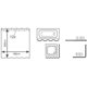 thumbnail image 5 of 180x200cm - cortina de baño impresa gruesa impermeable y resistente al moho, 5 of 5