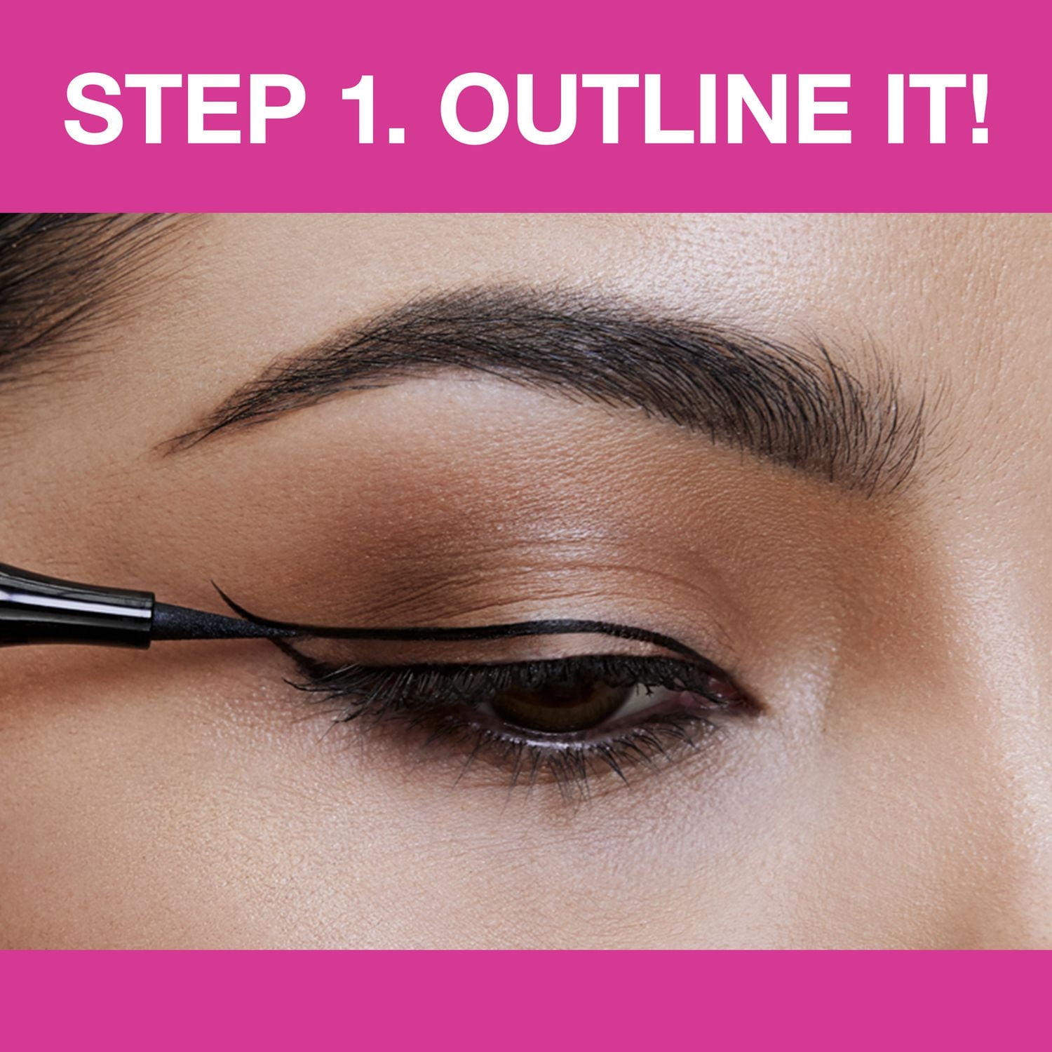 Maybelline New York Eyestudio® Master Precise®, Eye Liner Liquide, Forest Brown, 1 ml
