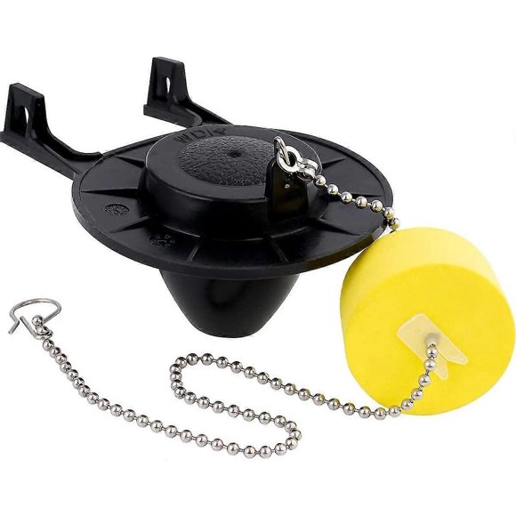 2 Inch Toilet Flapper Replacement Compatible With Chain And Float Rubber Flapper For 2-inch F Valves