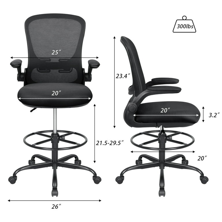 Extra tall drafting chair hot sale