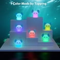 thumbnail image 3 of Lámpara ollycasa Axolotl Luz Nocturna Recargable USB 7 Colores, 3 of 7