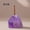 purple, variant on Namzi-b 2 pieces of natural white crystal raw stone incense burner base polished natural crystal expanded stone incense burner for Buddha incense burner base