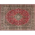 thumbnail image 1 of Ahgly Company Machine Washable Indoor Rectangle Traditional Saffron Red Area Rugs, 8' x 12', 1 of 7