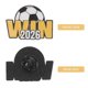 thumbnail image 3 of BESTYASH 3Ud Broches Deportivos De Fútbol En Aleación Con Decorativo Para Trajes, 3 of 6