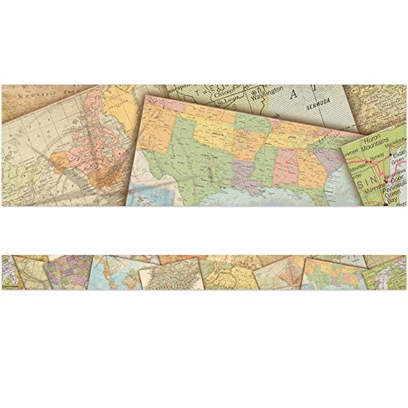 TRAVEL THE MAP STRAIGHT BORDER