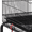 Black, variant on Alden Design 47" Metal Bird Cage with Slide-Out Tray and Rolling Stand, Black