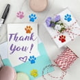 thumbnail image 4 of JZROCKER Glitter Dog Paw Stickers Sealing Labels Gift Wrapping Labels for Pet Party, 4 of 14