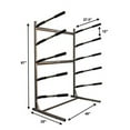 StoreYourBoard 5 SUP Storage Stand, Paddleboard Floor Rack - Walmart.com