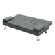 thumbnail image 3 of Sofá Cama Futon Sala Moderna Minimalista Reclinable Vanlig® Color Gris Oscuro, 3 of 3