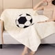 thumbnail image 5 of Funda de cojín, funda de almohada redonda, manta de viaje, almohada suave y acogedora, plegable y portátil, de algodón, para dormitorio,Wsvlmg, 5 of 8