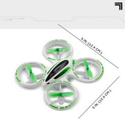 Sharper Image® 2.4GHz RC Glow up Stunt Drone with LED Lights, 8.8 in x 3.5 in