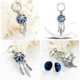 thumbnail image 4 of Dream Catcher Cremation Keychain for Ashes Women Urn Locket for Ashes Holder Stainless Steel Ashes Keepsake Urn Keychain, 4 of 7