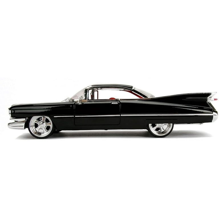 1959 Cadillac Coupe DeVille ダイキャスト 1959 Cadillac Coupe Deville Hard Top, Black - Jada 99991DP1