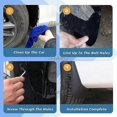 thumbnail image 4 of High qualityFOR 2023-2024 BMW X1 M Sport U11 4PC Front & Rear Splash Guards Mud Flaps Fender, 4 of 5