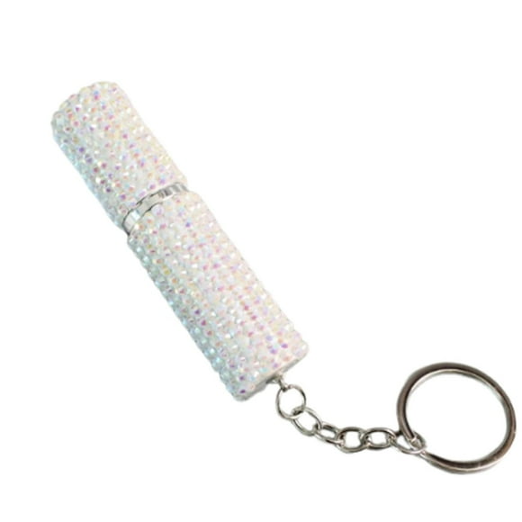 Llavero portátil de pulverizador de perfume - Dispensador de aromas recargable para viajar y a prueba de fugas para una frescura en movimiento