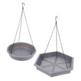 thumbnail image 1 of RENACLIPY 2PCS Hanging Bird Table Round Shape Durable Design For Pet Birds Garden Use, 1 of 8