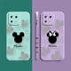 thumbnail image 4 of Phone Case For Xiaomi POCO F3 F4 F5 M2 M3 M4 M5 X2 X3 X4 X5 GT Pro 5G Capa Liquid Silicone Case Anime Cute Mickey Minnie Mouse, 4 of 5