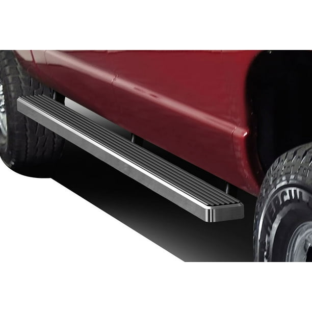 APS iBoard Running Boards 4 inches Custom Fit 20062008 Dodge Ram 1500