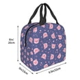 thumbnail image 3 of Disketp Cute Pig Bolsa Térmica para Almuerzo para Hombre y Mujer, Ideal para Trabajo, Senderismo y Picnic, 3 of 8