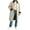 S2531-Beige, variant on Womens Long Shirt Jacket Corduroy Collar Button Down Mid Long Casual Shacket Trendy Fall Outerwear for Daily Work Office Outdoor Wear S