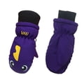 thumbnail image 1 of Niños Mittens Invierno Impermeable Niños Cálido Fácil Accesorios Empresas Cómodos Detallens Impreso para clima frío Púrpura M 3 pares kenally HA059221-08B, 1 of 6