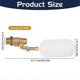 thumbnail image 2 of 2 Pack Water Float Valve 1/2 Inch, Brass Float Ball Float With Adjustable Arm, Automatic Fill And C, 2 of 5
