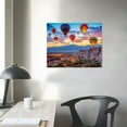thumbnail image 4 of JRXY Beautiful Hot Air Balloon Poster Print Art Picture 11030 Wall Art Canvas Prints Poster For Home Office Decorations 16x12in, 4 of 5
