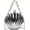 Silver, variant on Kukuzhu Acrylic Shell Evening Bags Women Chic Pearl Evening Handbag Wedding Party Shoulder Bag