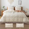 thumbnail image 2 of Juego de Funda Nórdica - Transpirable 100% Algodón Floral 3pcs Wildflower Comforter, 2 of 7