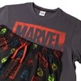 thumbnail image 4 of Marvel Avengers Pyjama Long à Manches Courtes pour Hommes avec Logo, 4 of 4