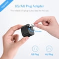 thumbnail image 2 of Adaptador de viaje BESTEK Convertidor de voltaje universal de 220 V a 110 V, 2 of 9