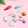 thumbnail image 3 of HONMEET 100Ud Diamantes De Imitación Para DIY Con Estrás Coloridos Y, 3 of 7