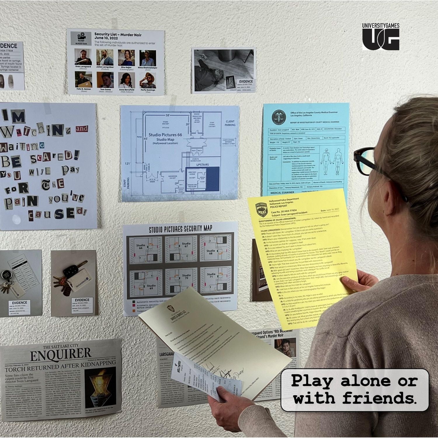 Murder Noir Case File Game