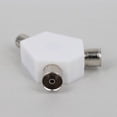 thumbnail image 2 of Cable Aerial Three-way Splitter Male To Female TV Adapter Connectors Coaxial, 2 of 6