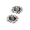 thumbnail image 1 of Rhinestone Shoe Clips Wedding Buckle DIY Bride Shoe Decorative Charms Gray, 1 of 8